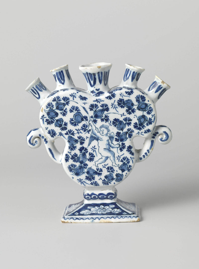 Delfter Blau Blumenhalter