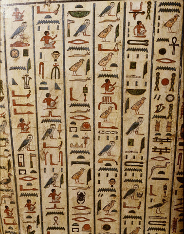 Ägyptische Vögel - Sarkophag des Peftjauneith