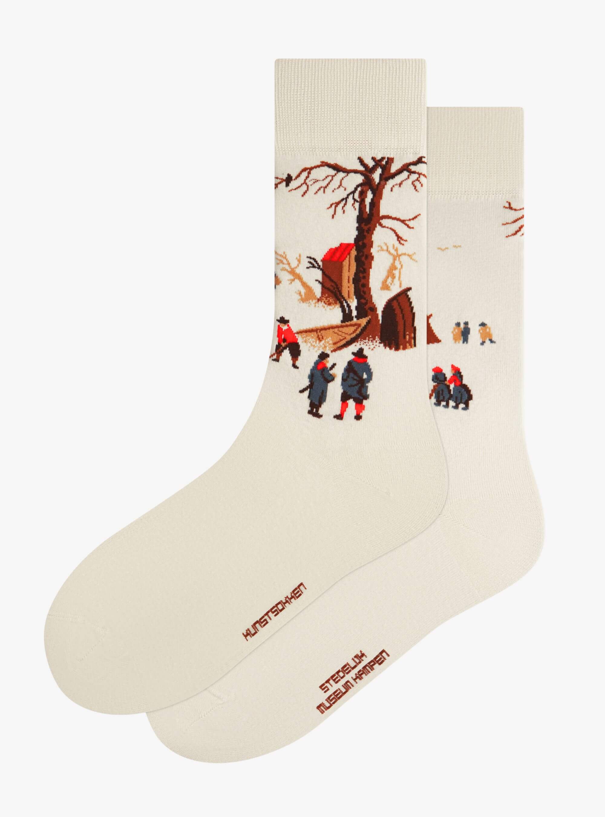 Hendrick Avercamp – Winterlandschaft mit Schlittschuhläufern