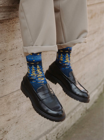 Sternennacht über der Rhône