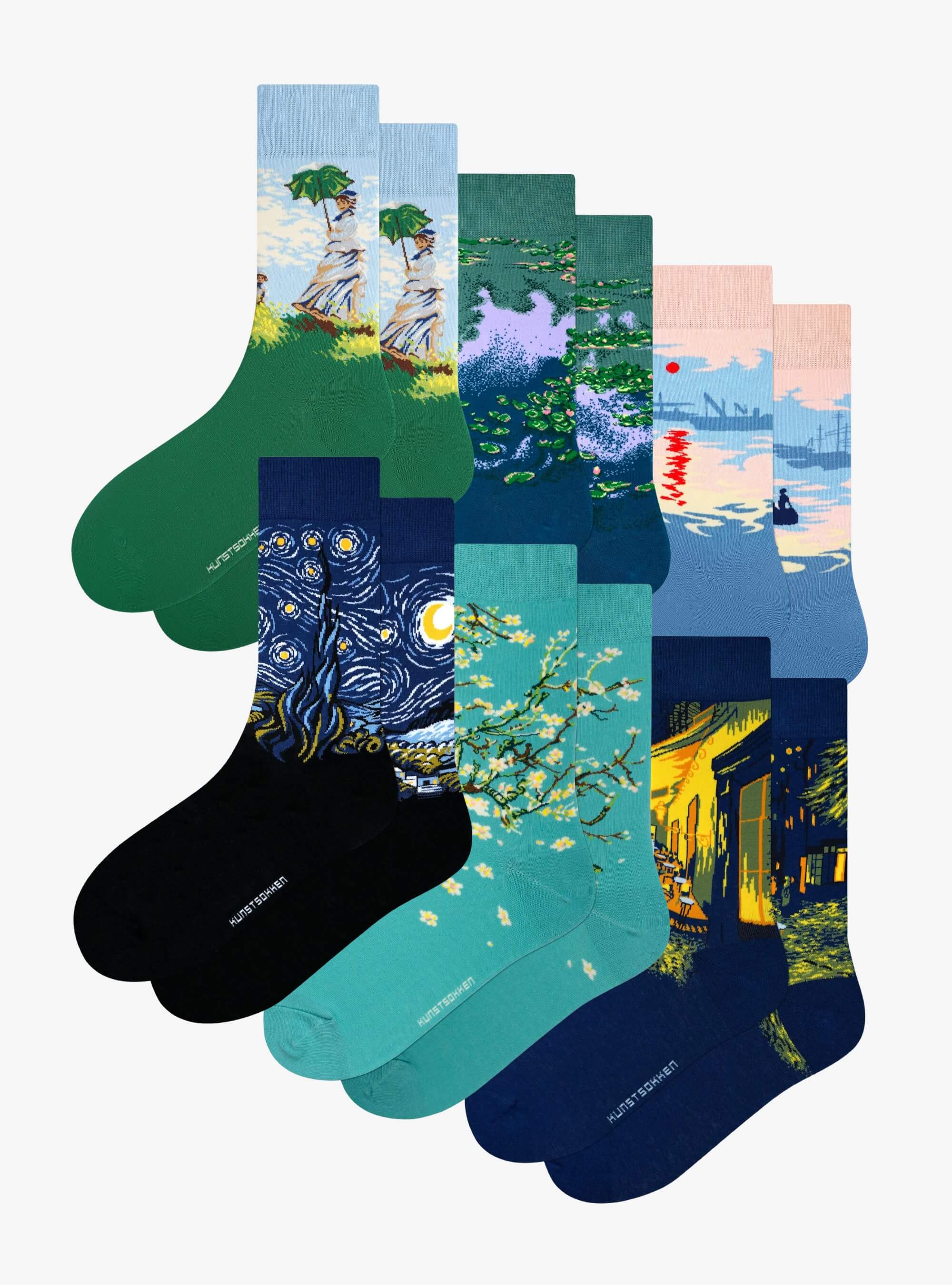 Monet & Van Gogh 6er-Pack