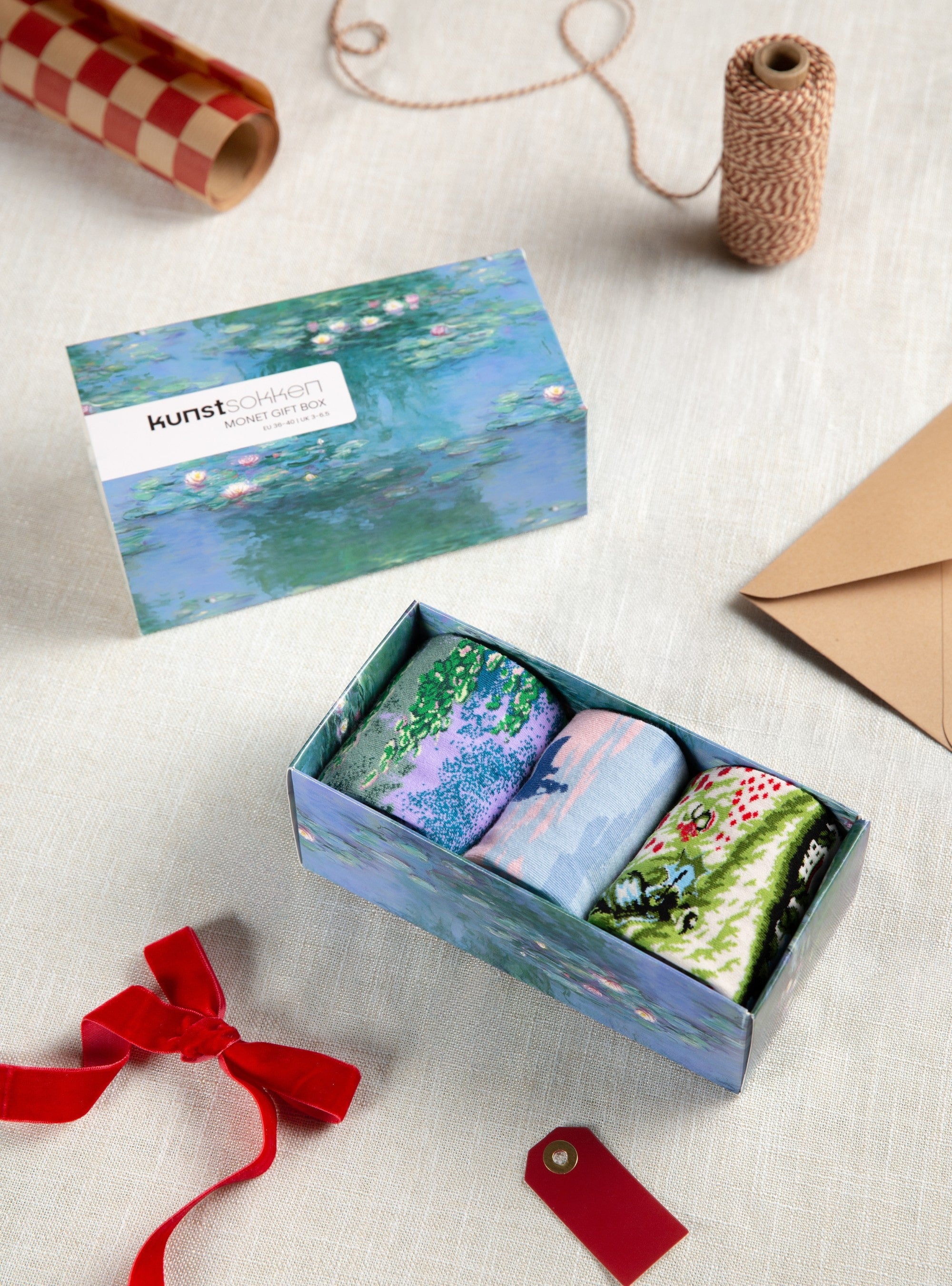 Ultimatives Geschenkbundle: Mondrian, Van Gogh & Monet