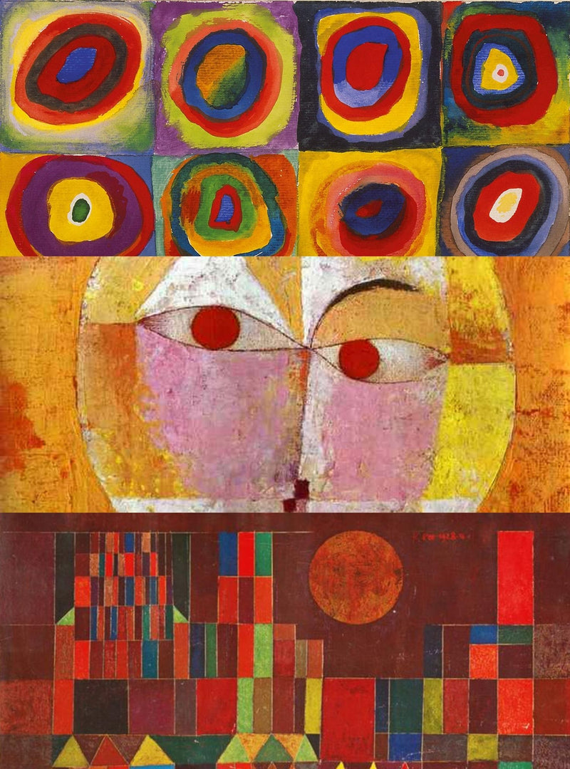 Kandinsky & Klee Neuheiten 3er-Pack