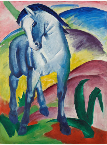 Blauer Pferd I